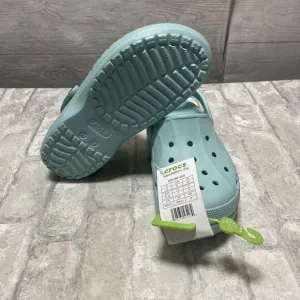 Crocs‎ Size 9 Women's Light Blue Baya Platform Clogs NWT
