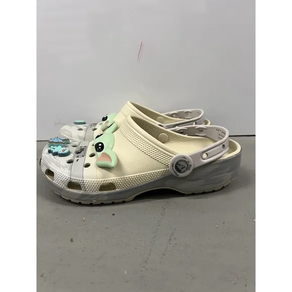 Crocs Star Wars X Grogu Classic Clog Mandalorian Yoda M 9 W 11 209482-2Y2