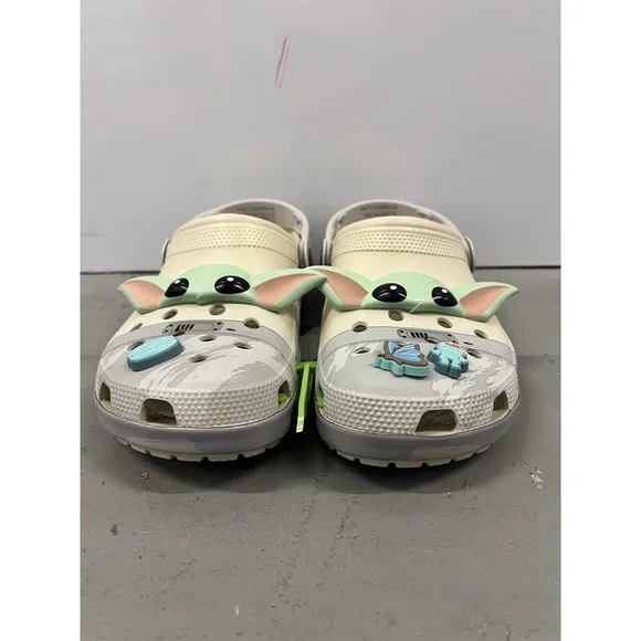 Crocs Star Wars X Grogu Classic Clog Mandalorian Yoda M 9 W 11 209482-2Y2
