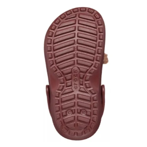 Crocs Toddler Classic Lined I AM Brown Bear Clogs