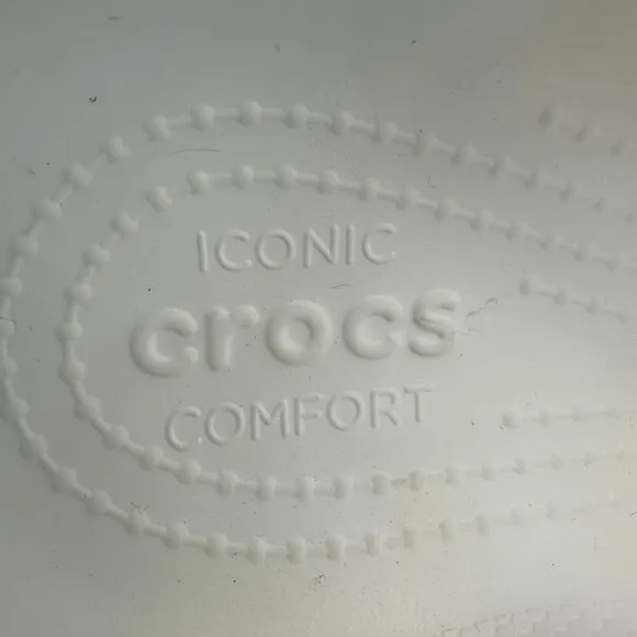 Crocs Unisex Mega Crush Platform Clogs, Size Men's 12/‎ Women's 14, White