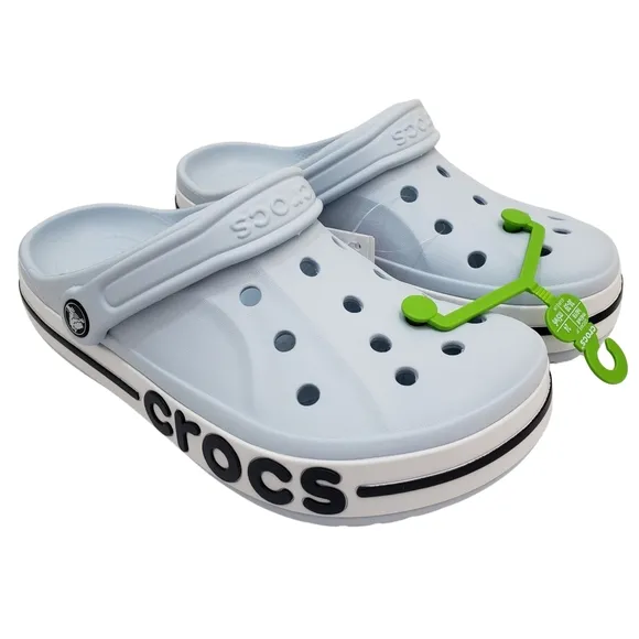 CROCS Women's Bayaband Clogs Size 8 Mineral Blue NWT