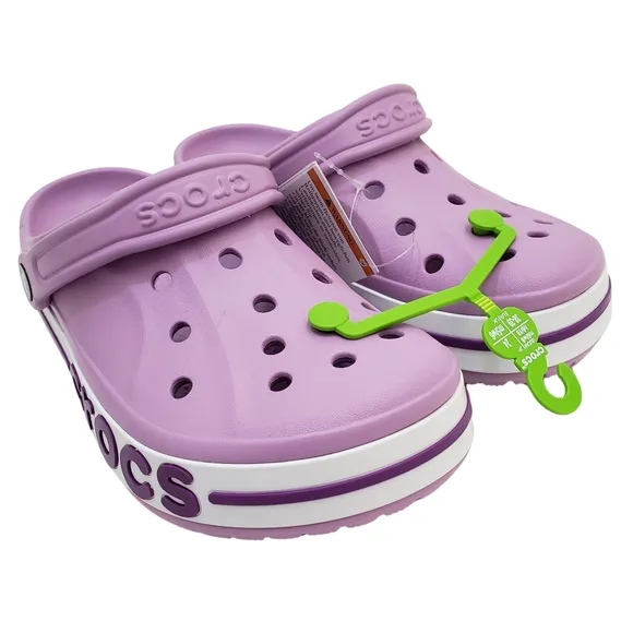 CROCS Women's Bayaband Clogs Size 8 Orchid NWT