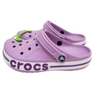 CROCS Women's Bayaband Clogs Size 8 Orchid NWT