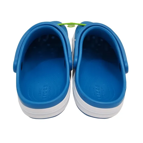 CROCS Women's Bayaband Clogs Size 8 Ultramarine / Mineral Blue NWT