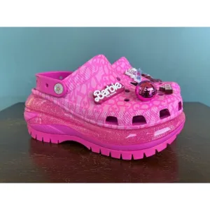 Crocs x Barbie The Movie Mega Crush Clog Pink Women's Size 7/Men's Size 5