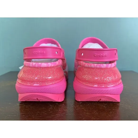 Crocs x Barbie The Movie Mega Crush Clog Pink Women's Size 7/Men's Size 5