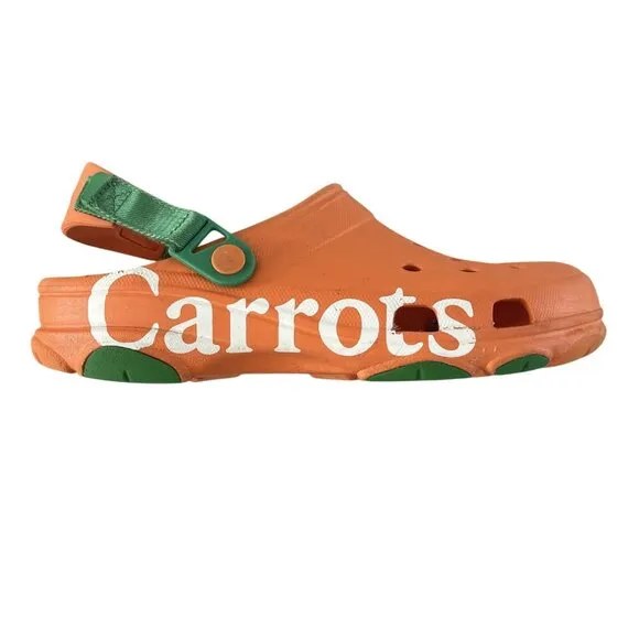 Crocs X Carrots Classic All Terrain Orange Clog Limited Men’s Size 11 Women’s 13