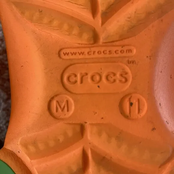 Crocs X Carrots Classic All Terrain Orange Clog Limited Men’s Size 11 Women’s 13