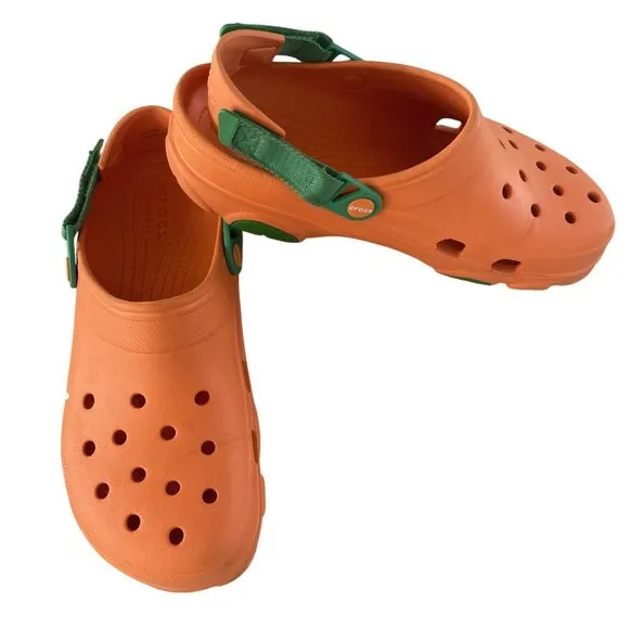 Crocs X Carrots Classic All Terrain Orange Clog Limited Men’s Size 11 Women’s 13