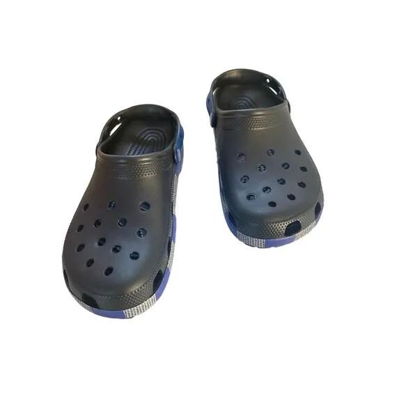 Crocs x Harry Potter RavenClaw M10 W12 Black Blue Clog-Style Adjustable Strap