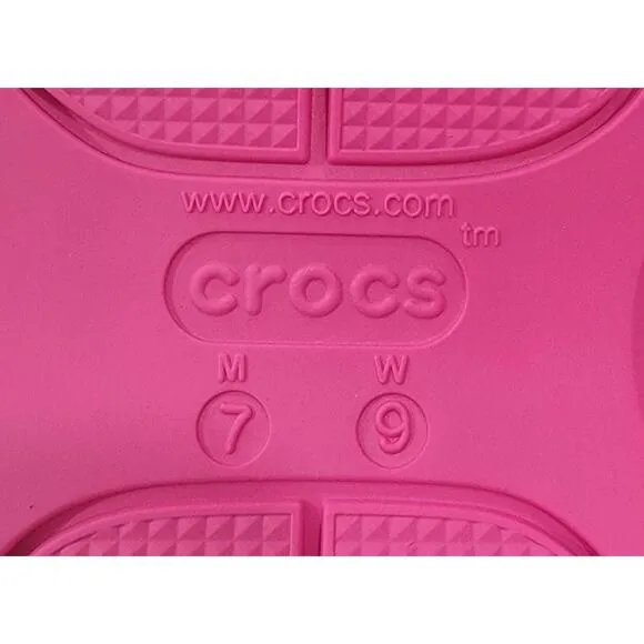 Crocs x Lisa Frank Mega Crush Clogs with Jibbitz Charms size M7/W9 Brand New