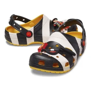 Crocs X McDonald's Hamburglar Classic Clog Men's Size 10 Women's Size 12 New!