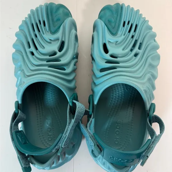 Crocs x Salehe Bembury “Blue Tide” Men’s Size 7/W9 Pollex Comfort Clogs