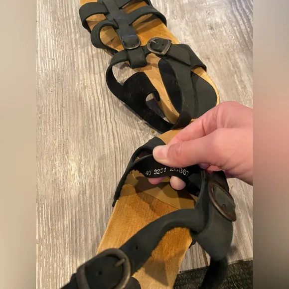 Danish summer clog sandal