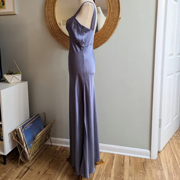 Dannijo Silk Slip Maxi Dress