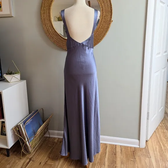 Dannijo Silk Slip Maxi Dress