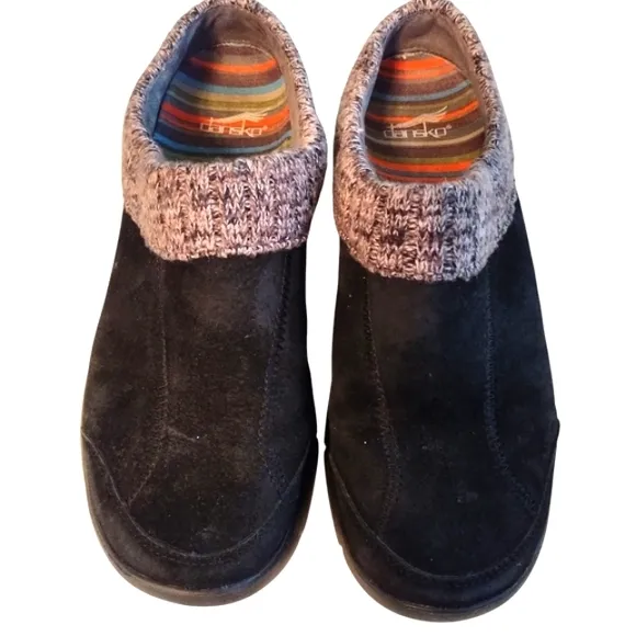 Dansko &quot;Eartha&quot; Women's Black Slip-On Shoes