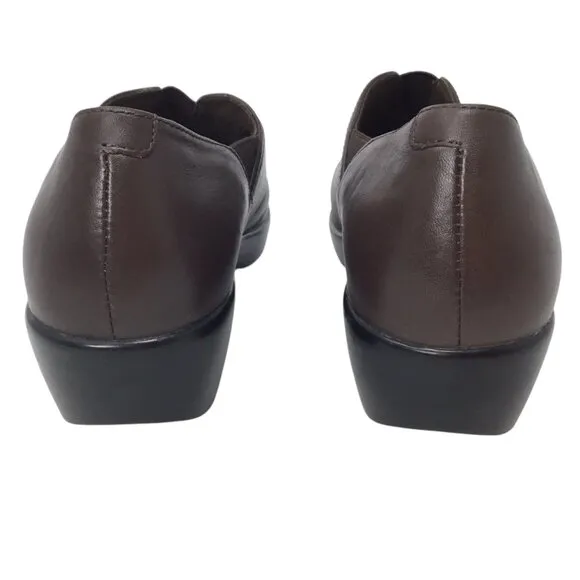 Dansko Arden Clogs Brown Nappa Leather Women's 39 / 8.5 Comfort Professional
