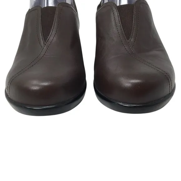 Dansko Arden Clogs Brown Nappa Leather Women's 39 / 8.5 Comfort Professional