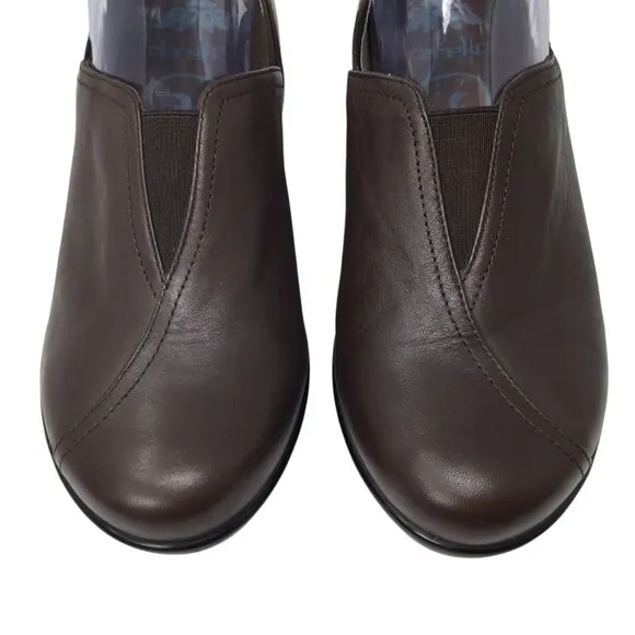 Dansko Arden Clogs Brown Nappa Leather Women's 39 / 8.5 Comfort Professional