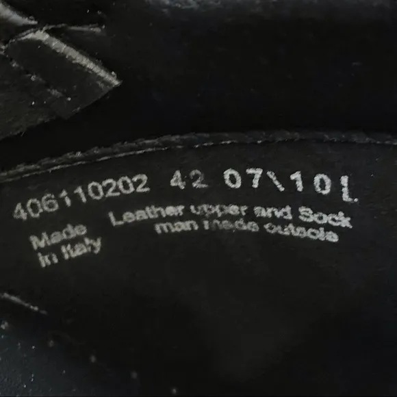 Dansko Black Iridescent Clogs, Size 42/11.5
