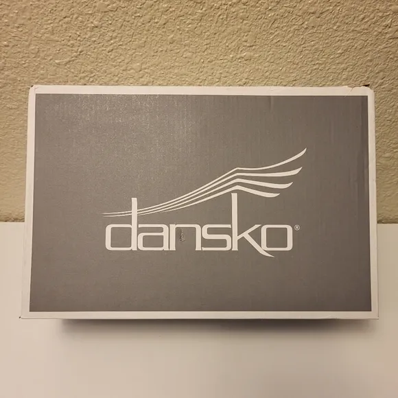 Dansko Black Paint Swirl XP 2.O Patent Clogs Size 41 (10½-11)