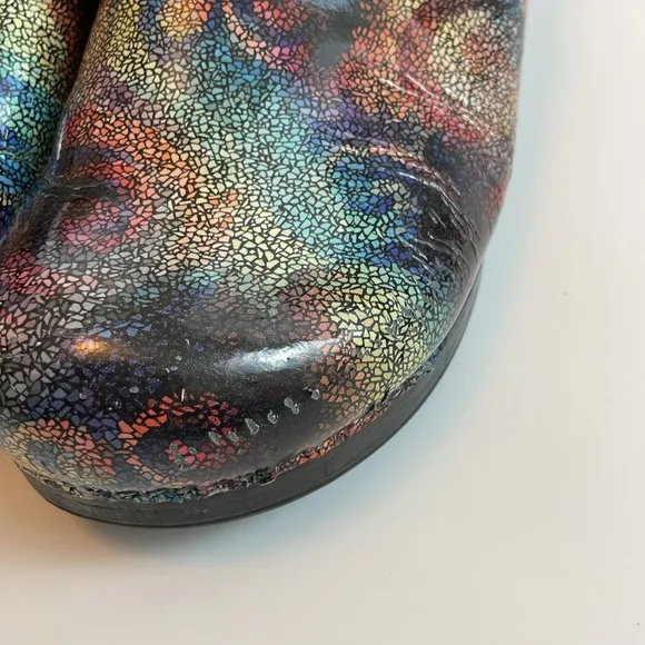 Dansko glitter clogs size 40