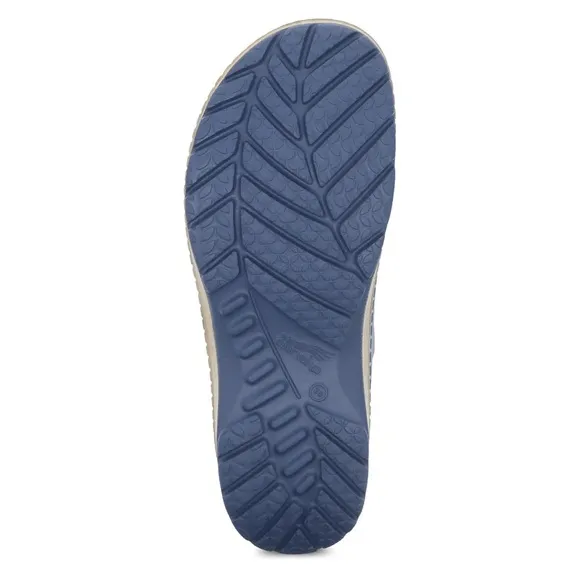 Dansko Kane Blue Rubber Clogs