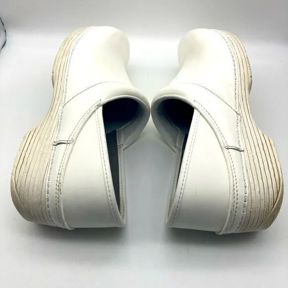 Dansko LT Comfort Professional White Clogs SZ 42/11,5