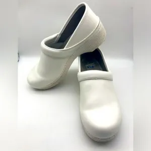 Dansko LT Comfort Professional White Clogs SZ 42/11,5
