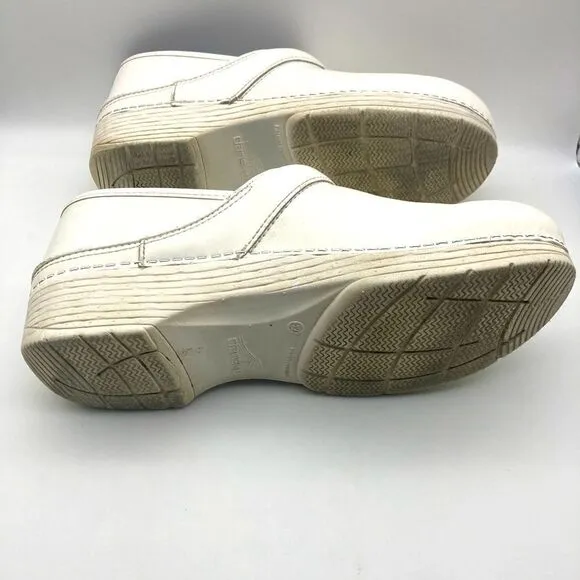 Dansko LT Comfort Professional White Clogs SZ 42/11,5