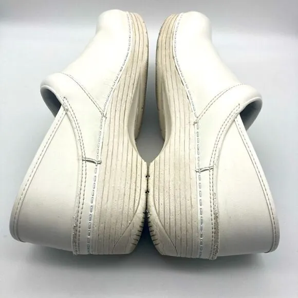 Dansko LT Comfort Professional White Clogs SZ 42/11,5
