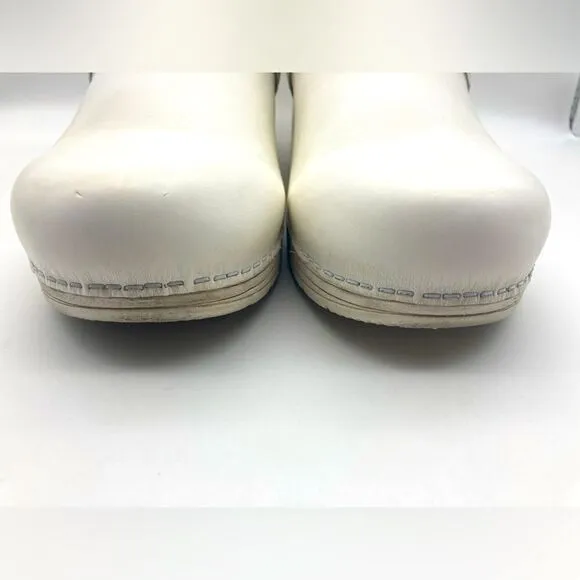 Dansko LT Comfort Professional White Clogs SZ 42/11,5