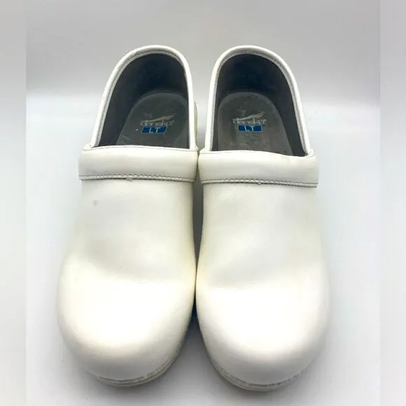 Dansko LT Comfort Professional White Clogs SZ 42/11,5