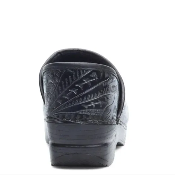 Dansko Professional Black Tooled Clog