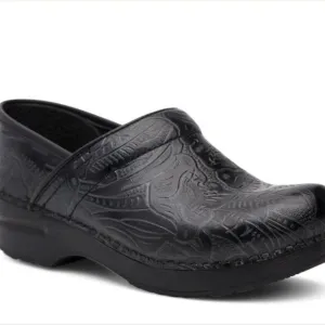 Dansko Professional Black Tooled Clog