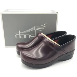 Dansko Professional Cordovan Cabrio Slip On Nursing Clogs Size 41 US 10.5-11