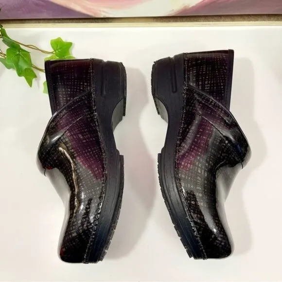 DANSKO professional Criss Cross' Clogs In Black Size 39 / US 8.5 - 9