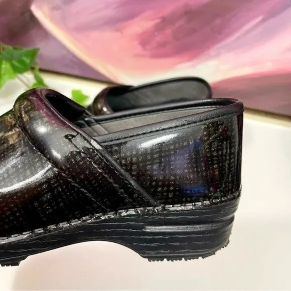 DANSKO professional Criss Cross' Clogs In Black Size 39 / US 8.5 - 9