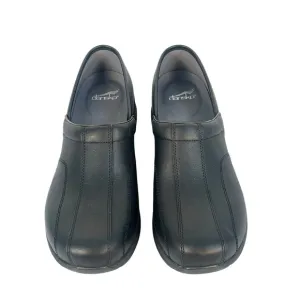 Dansko Professional Light Weight Clogs Black Leather Size 42  new