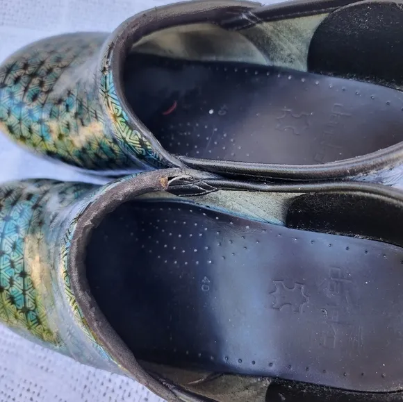Dansko‎ Rainbow clogs 40/10