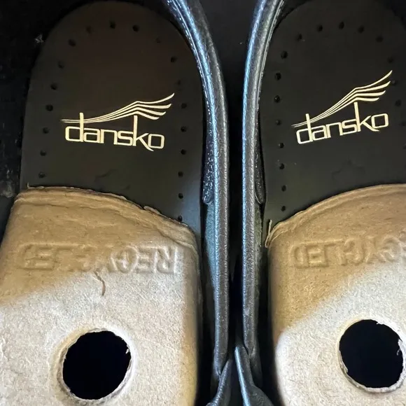 Dansko Size 38 Professional Clogs Metallic Ink Comfort Shoes NIB