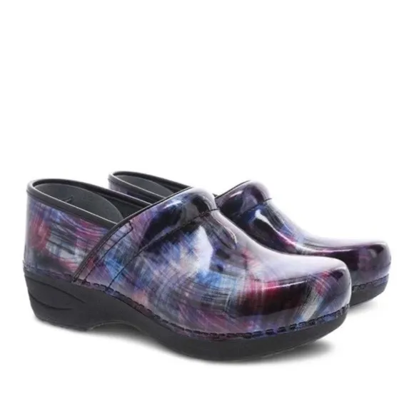 Dansko XP 2.0 Color Sweep Patent Clogs