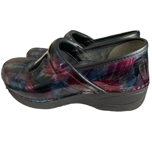 Dansko XP 2.0 Color Sweep Patent Clogs