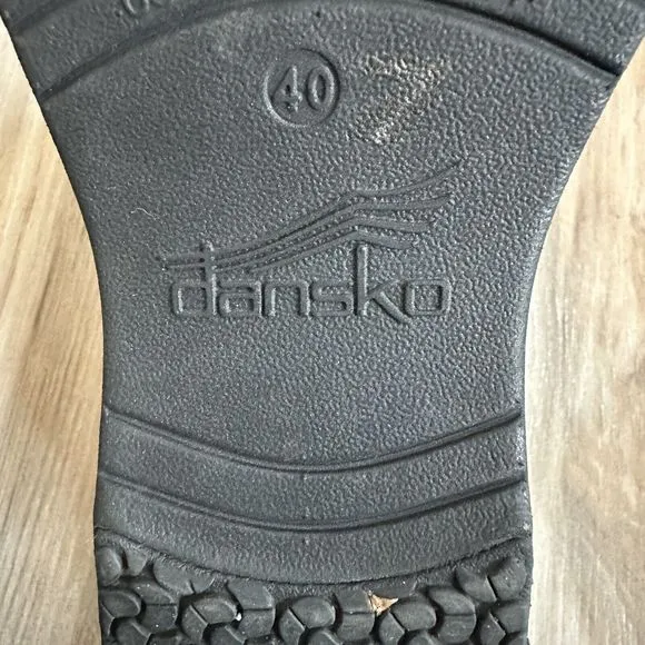 Dansko XP Shoe Woman Size 40 or 8 Maryjane Clogs Orthopedic Comfort Nurse Doctor