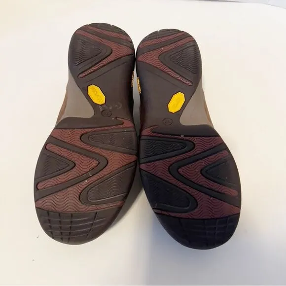 DANSKO Womens Celeste Brown Suede Vibram Slip On Work Comfort Clogs Size 6.5-7