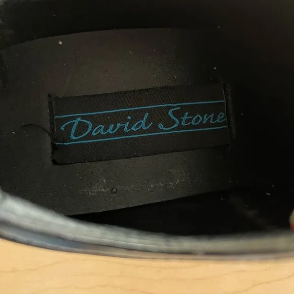 David Stone Two Tone Wingtip Oxfords Dress Shoes in Size 8 D