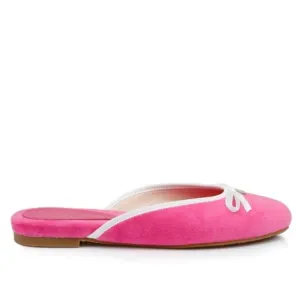 Dee Ocleppo Athens terry-cloth mules,  fuchsia pink, size 10, NWOT Display Pair
