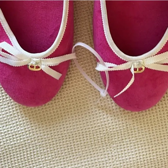 Dee Ocleppo Athens terry-cloth mules,  fuchsia pink, size 10, NWOT Display Pair